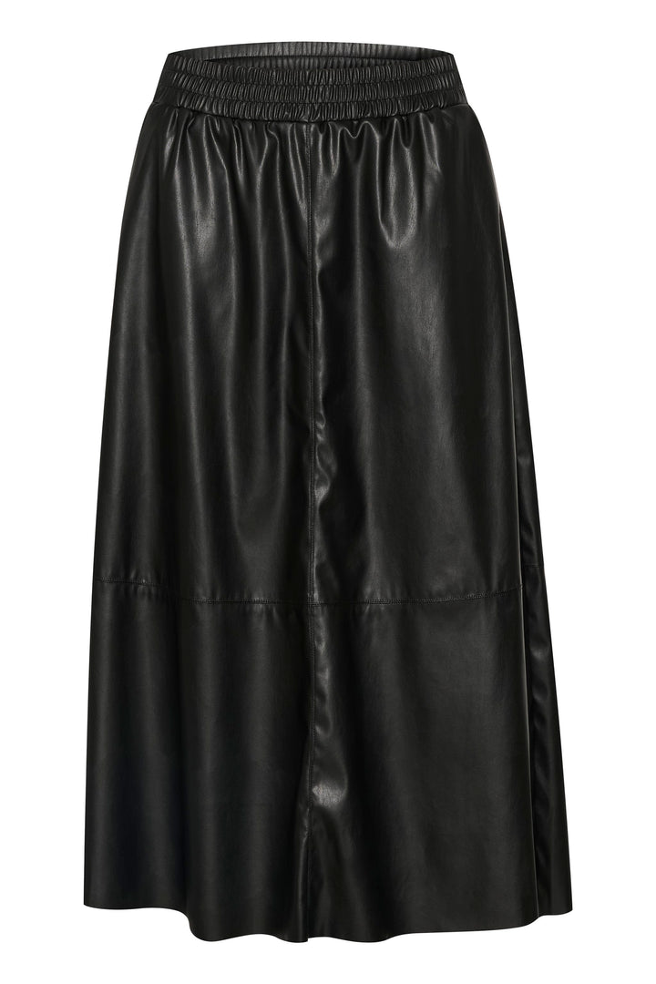 Kaffe Kamikka Black Deep Long Skirt