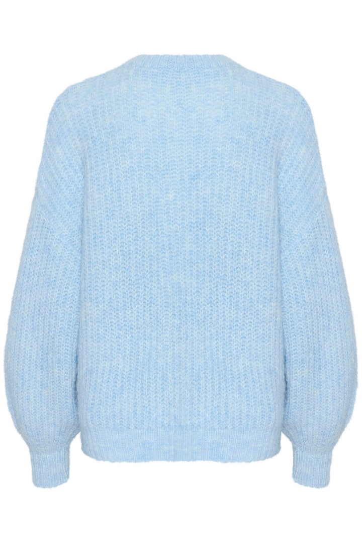 Kaffe Kamichelle Celestial Blue Melange Pullover