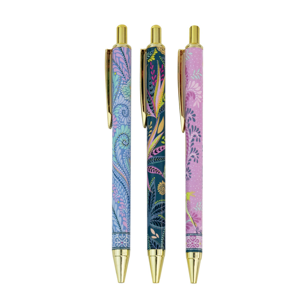 Sara Miller Savannah Set of 3 Pens