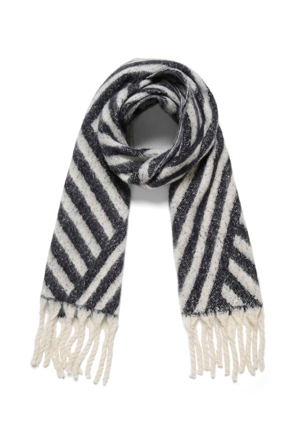 Kaffe Kajojo Dark Grey/Light Grey Scarf