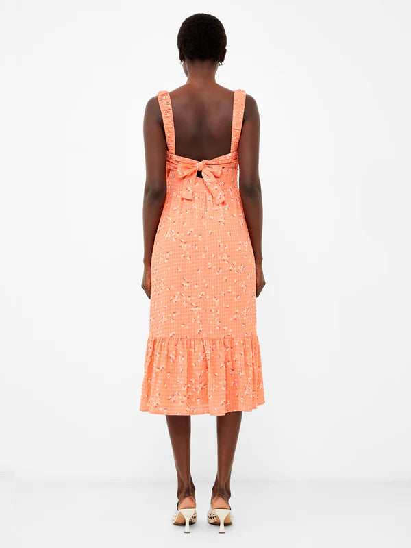 French Connection Erin Gretta Coral Flower Dress