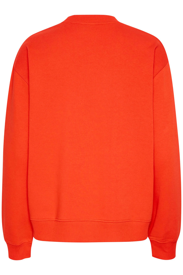 Kaffe Kamolly Flery Red Sweatshirt