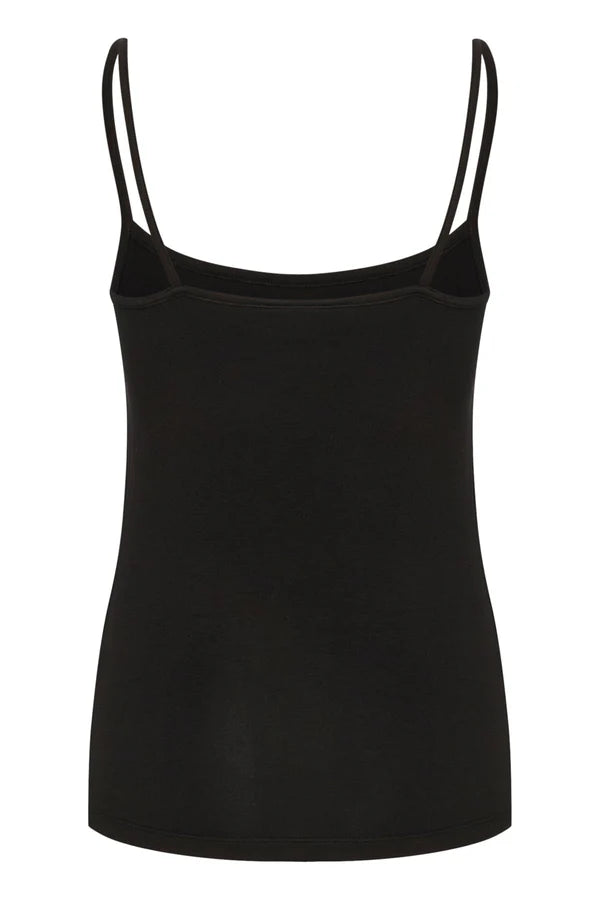 Kaffe KaFrida Deep Black Vest Top