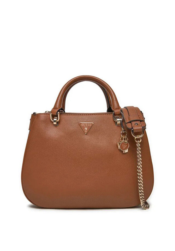 Guess Fedora Cognac Handbag