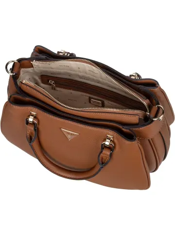 Guess Fedora Cognac Handbag