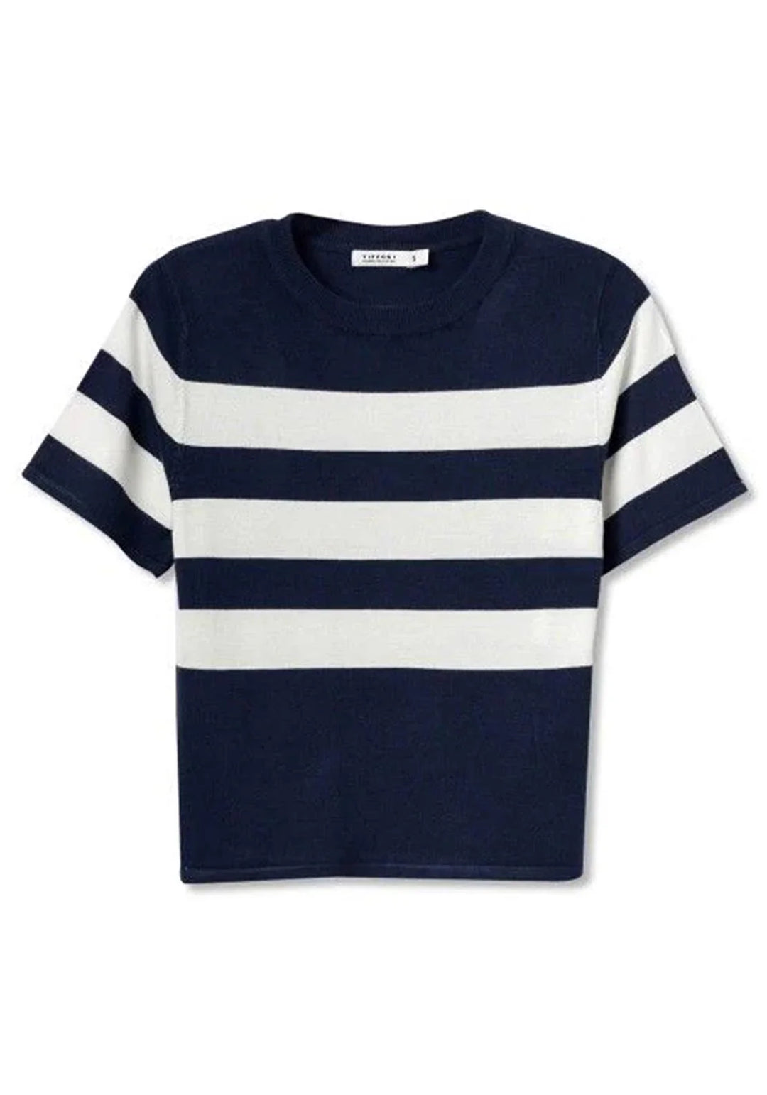 Tiffosi Claudie Navy/White Striper Jumper