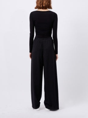 French Connection Regina Jersey Wide Leg Trouser